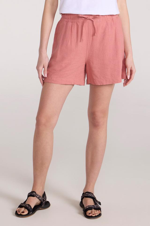 Summer Island Womens Shorts - Light Pink