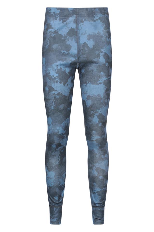 Talus Mens Printed Pants - Navy