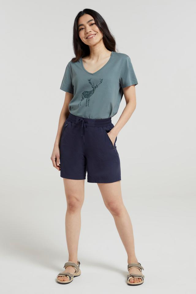 Explorer Womens Shorts - Dark Blue