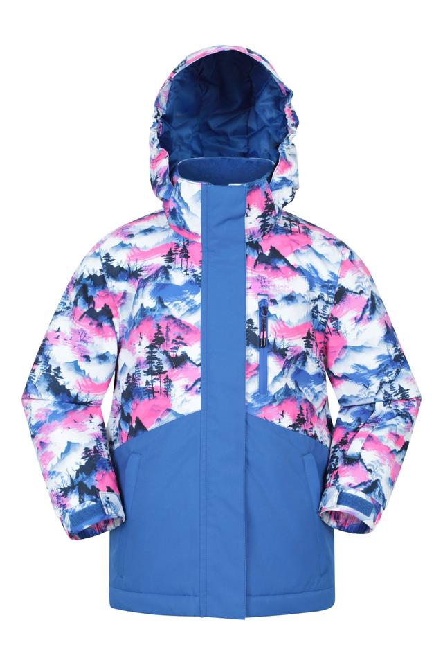 Himalayan Waterproof Kids Ski Jacket - Bright Pink
