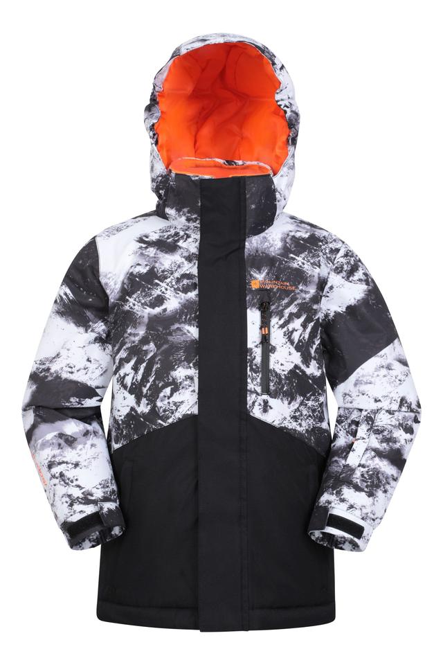 Himalayan Waterproof Kids Ski Jacket - Grey