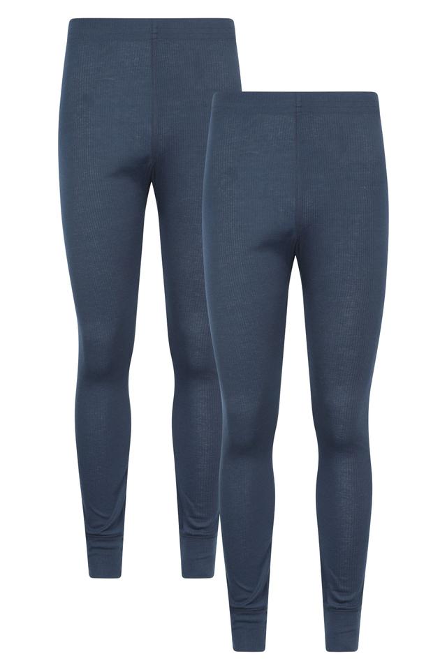 Talus Mens Base Layer Pants Multipack - Navy