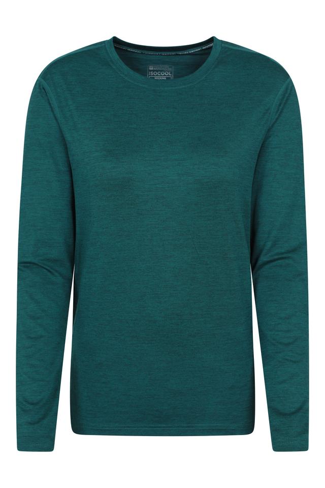 Time Trial Womens Running T-Shirt - Green