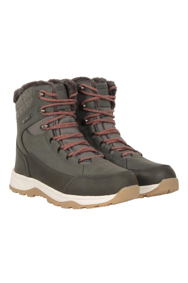 Tundra Womens Waterproof Snow Boots - Green