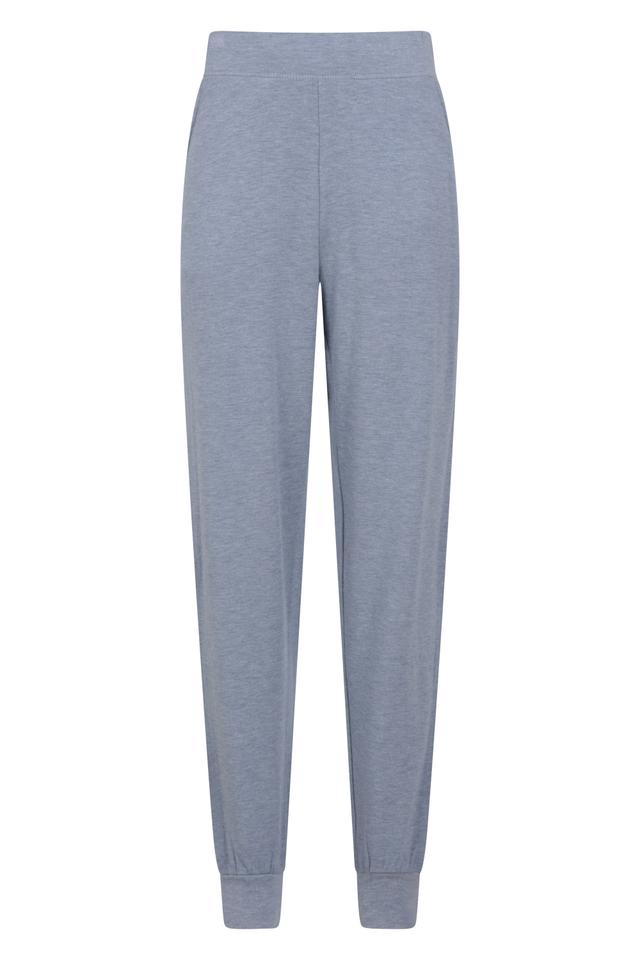 Womens Loungewear Fleece Joggers - Blue