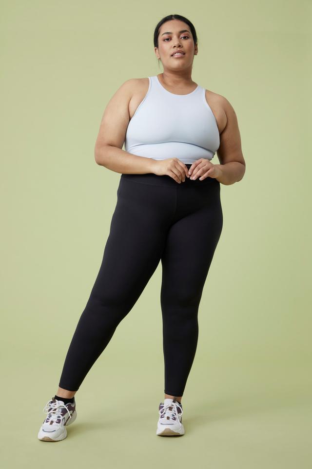 Go Getter Womens Cropped Vest - Blue