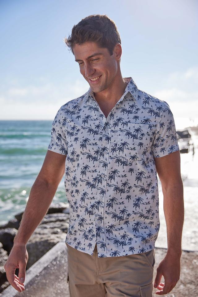 Mens Easy Care Shirt - White