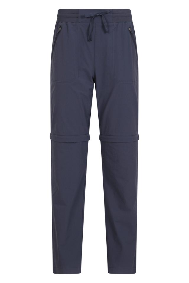 Explorer Womens Zip-Off Trousers - Short Length - Navy