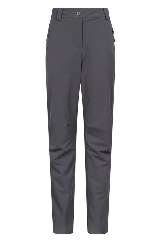 Arctic II Womens Thermal Fleece Lined Pants - Short Length - Grey