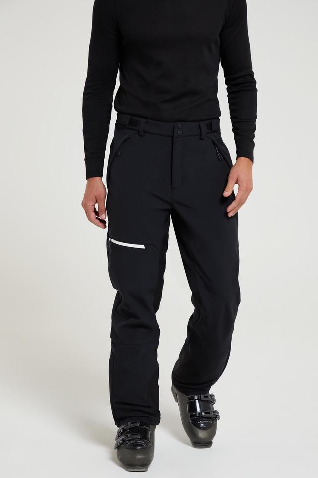 Axis Extreme Mens Softshell Ski Pants - Black