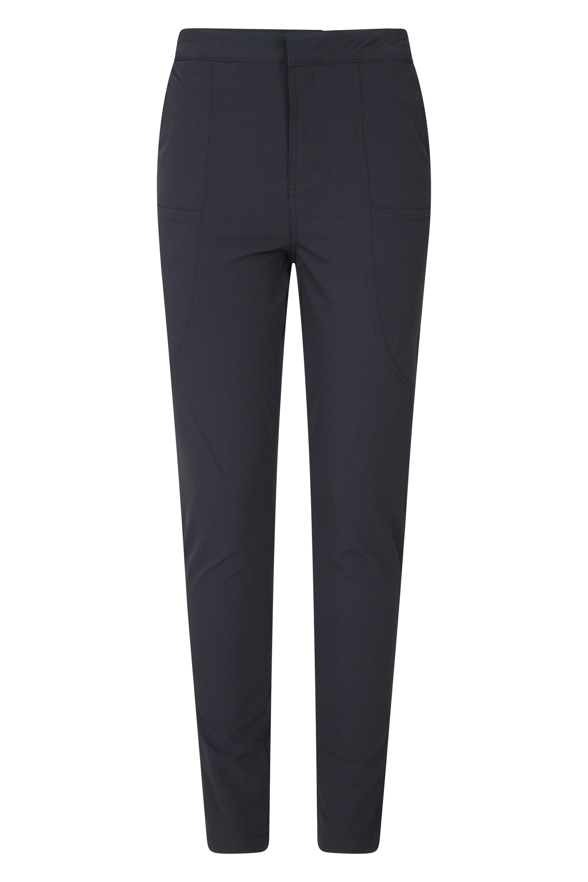 Kesugi Womens Slim Stretch Womens Pants - Long length - Black