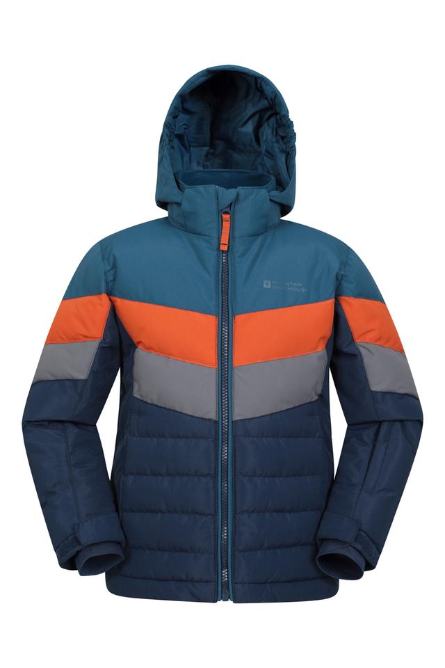 Jasper II Kids Water Resistant Ski Jacket - Grey