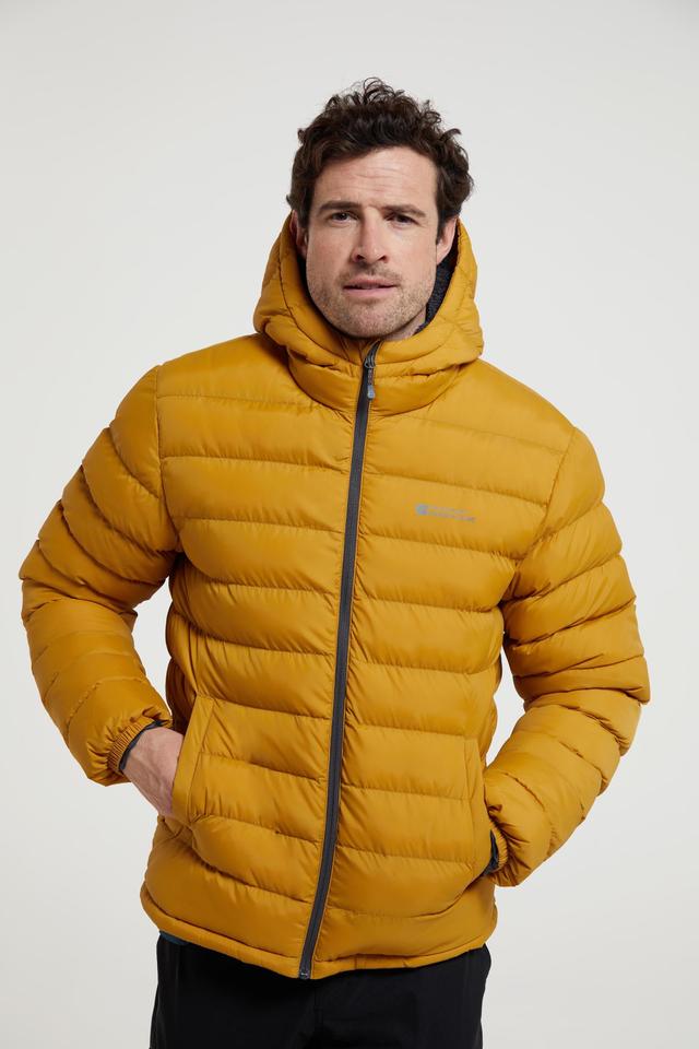 Seasons Mens Fur Lined Insulated Jacket - Yellow