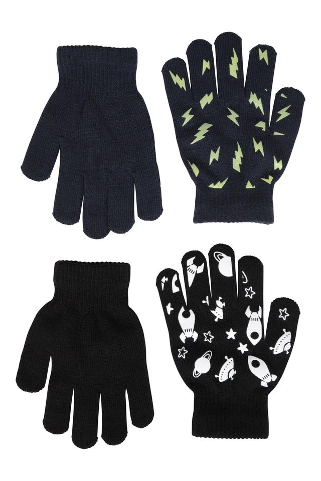 Magic Grippi Kids Glove 2-Pack - Black