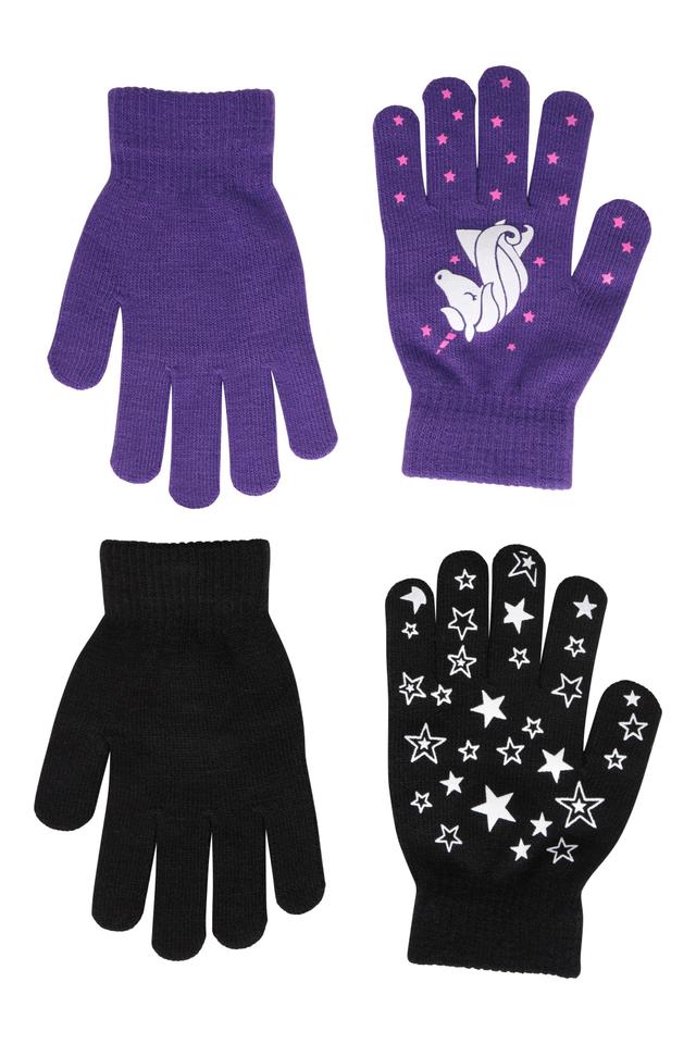 Magic Grippi Kids Glove 2-Pack - Purple