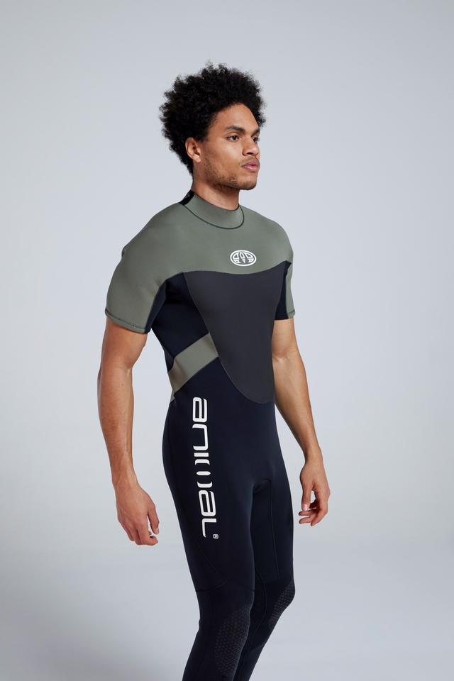 Logan Mens 4mm Wetsuit - Black