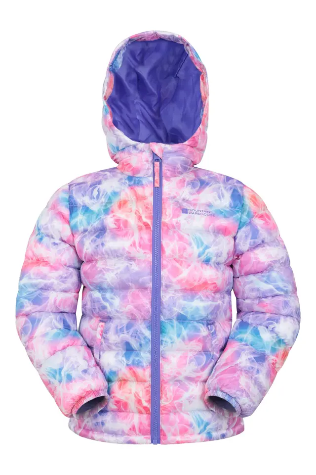 Seasons Kids Printed Insulated Jacket - Pink