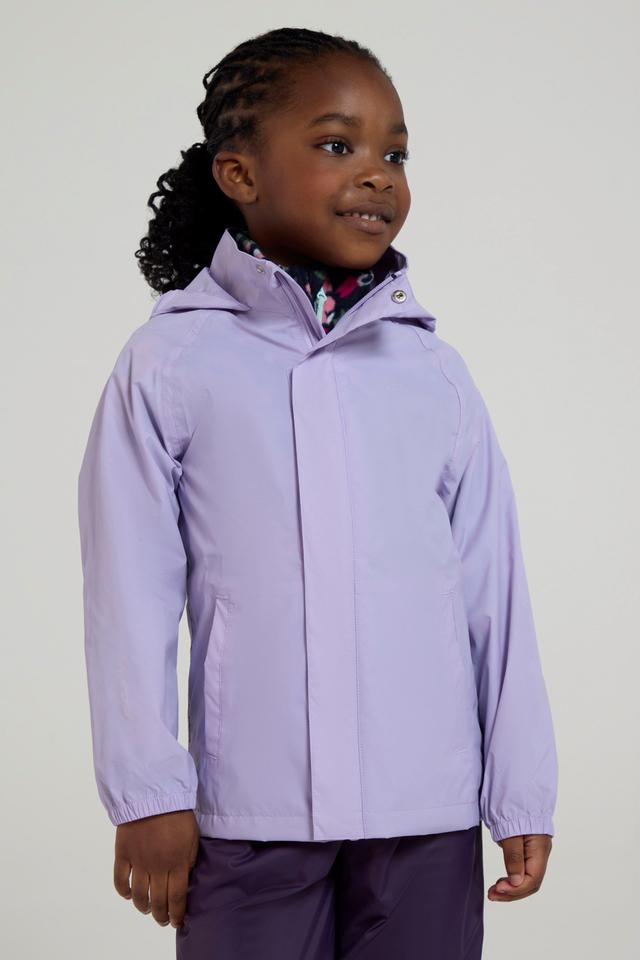 Pakka II Kids Waterproof Jacket - Purple