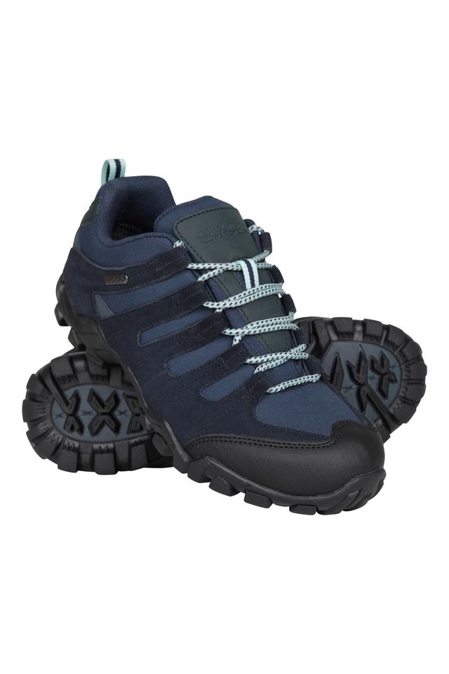 Belfour Womens Waterproof Walking Shoes - Dark Blue