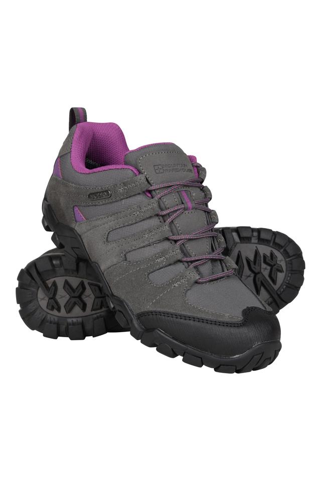 Belfour Womens Waterproof Walking Shoes - Grey