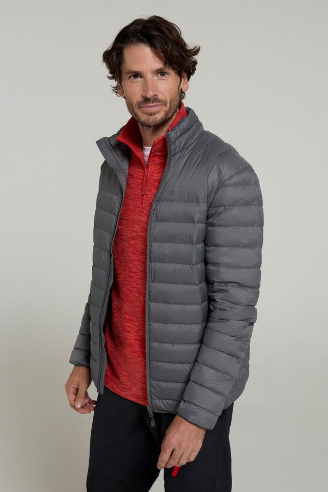 Featherweight Extreme Mens Down Jacket - Grey
