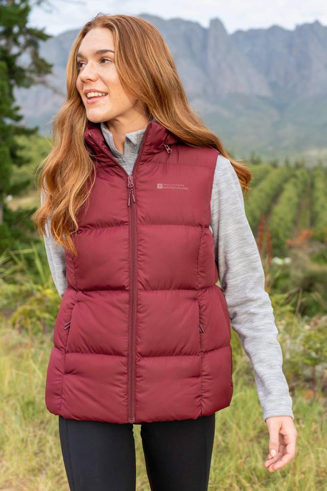 Astral II Womens Insulated Vest - Red