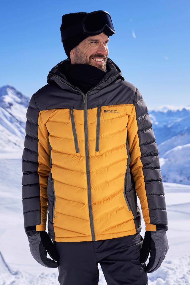 Vulcan III Mens Ski Jacket - Yellow
