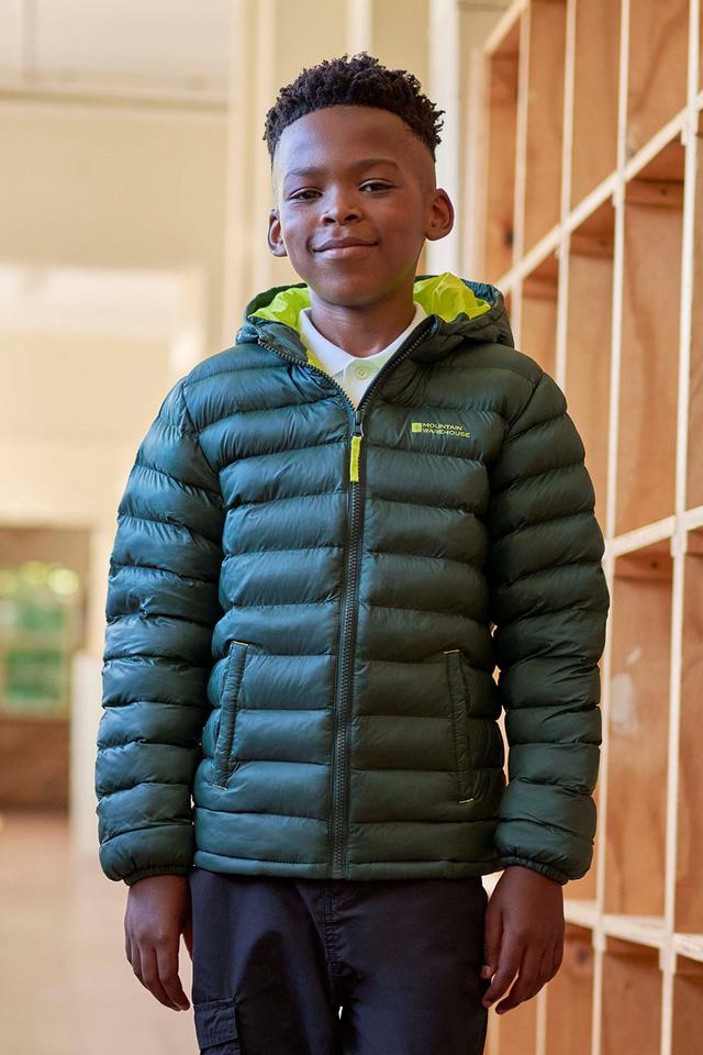 Seasons II Kids Padded Jacket - Green