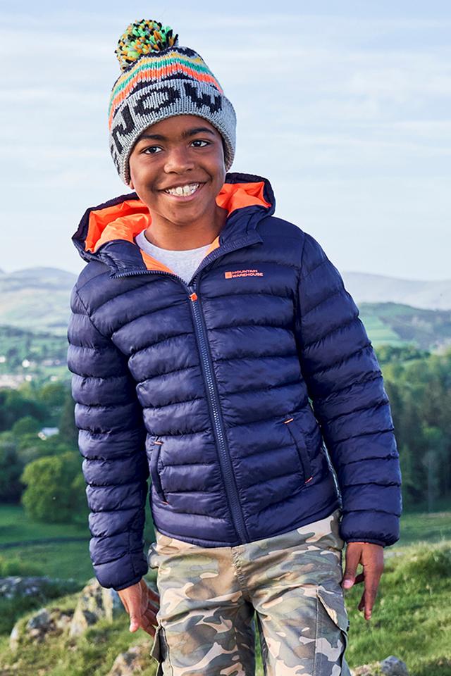 Seasons II Kids Insulated Jacket - Navy