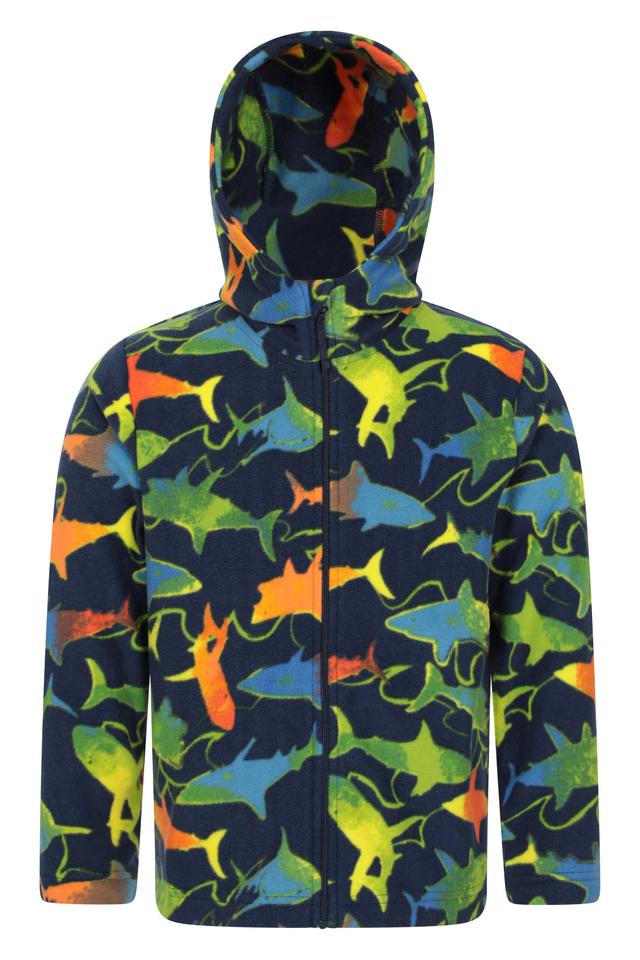 Pursuit II Kids Printed Hoodie - Green