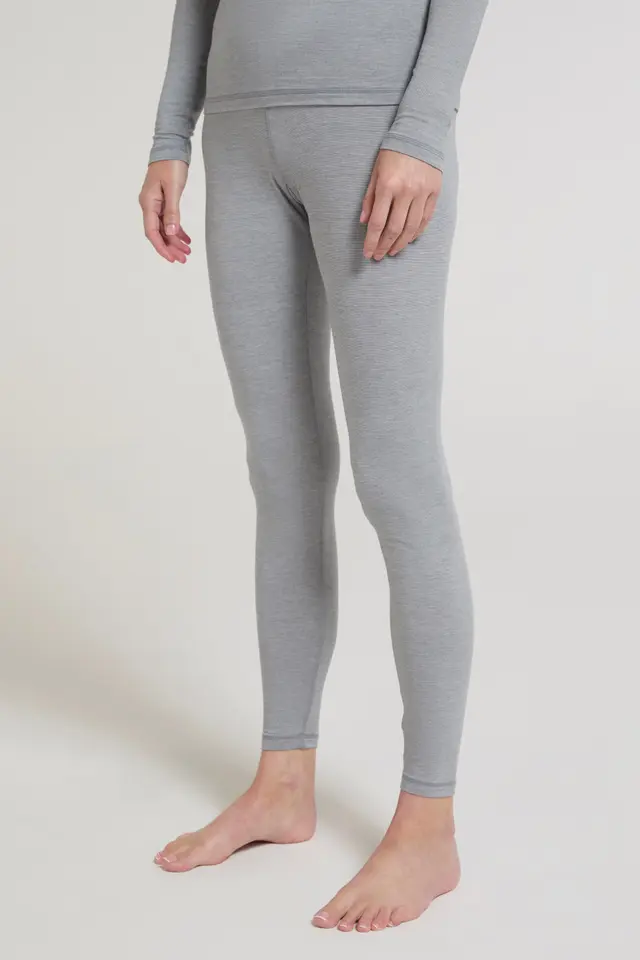 Merino II Womens Base Layer Pants - Grey