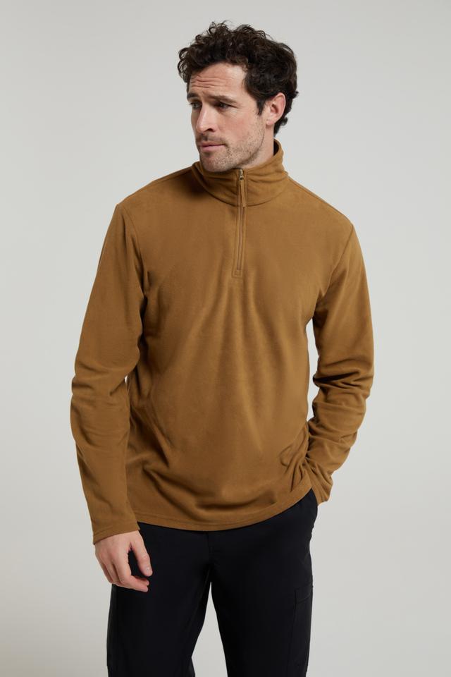Camber II Mens Half-Zip Fleece - Yellow