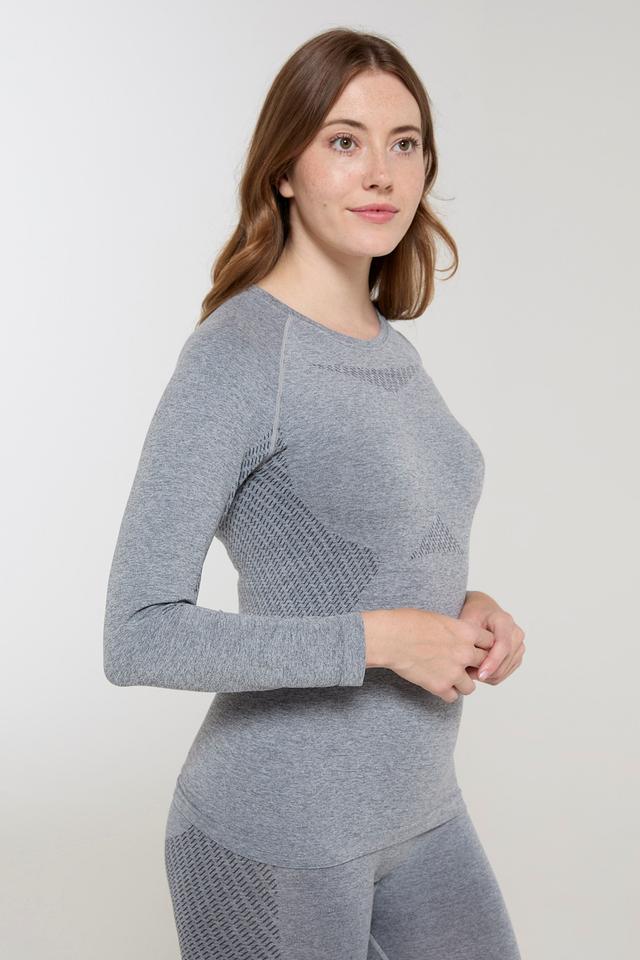 Off Piste II Womens Thermal Top - Grey