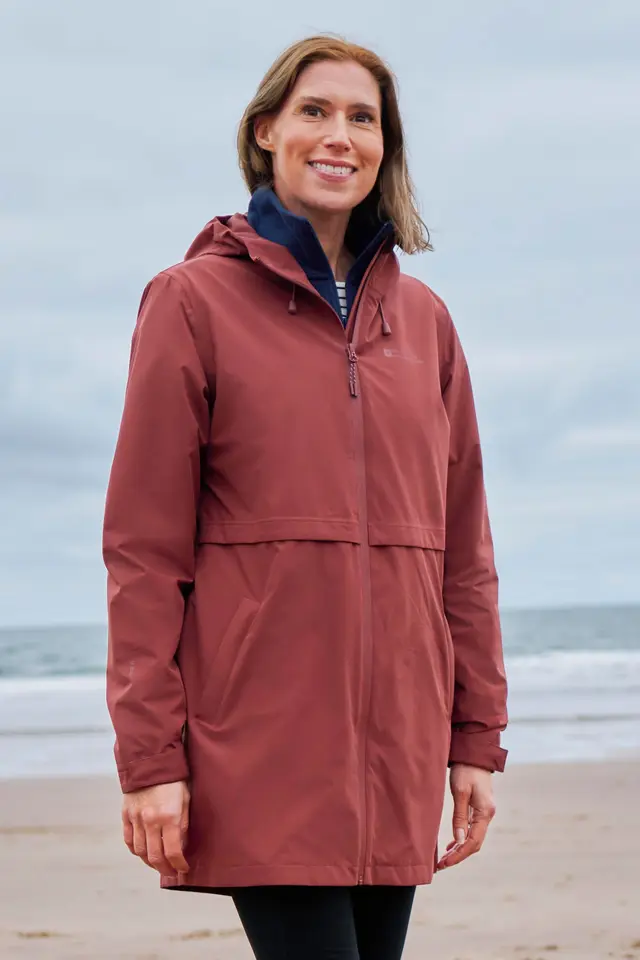 Hilltop II Womens Waterproof Jacket - Orange