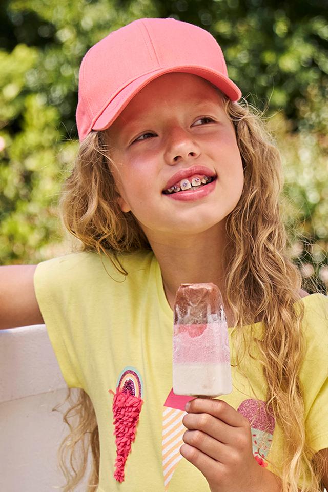 Kids Baseball Cap - Pink