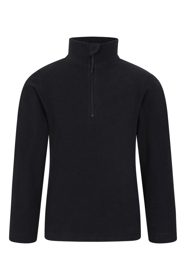 Camber II Kids Half-Zip Fleece - Black