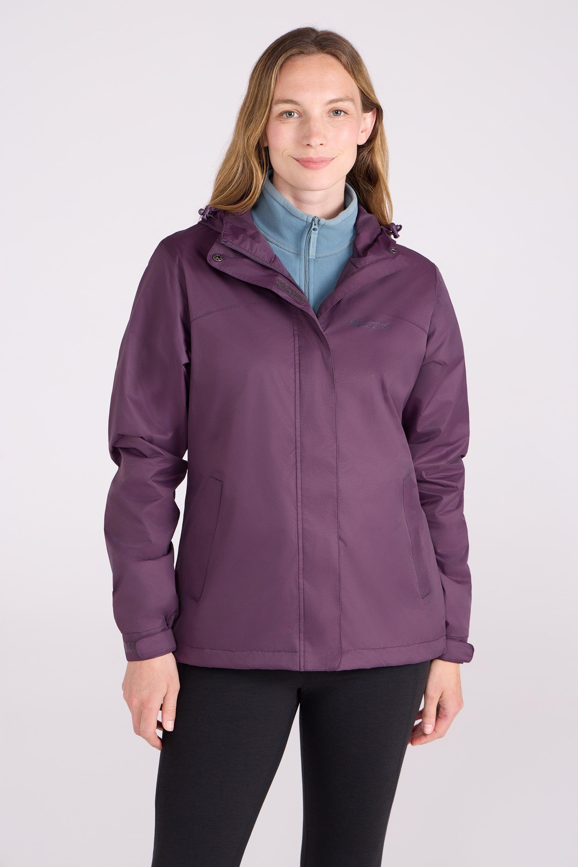 Torrent Womens Lightweight Waterproof Jacket - Purple