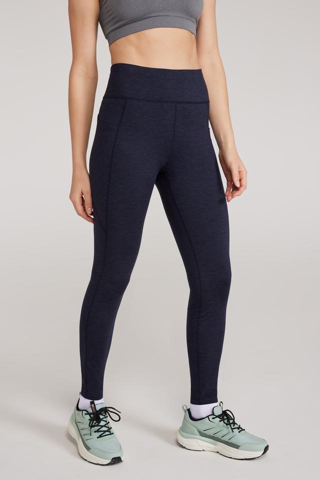 Contin Womens Thermal Hiking Leggings - Navy