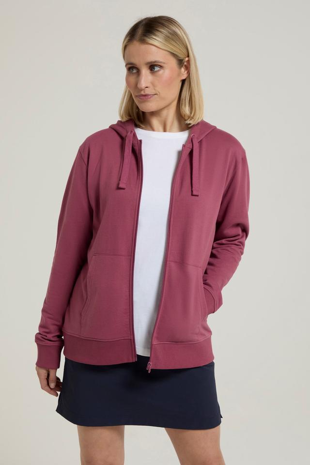 Mountain Essentials Womens Full-Zip Hoodie - Pink