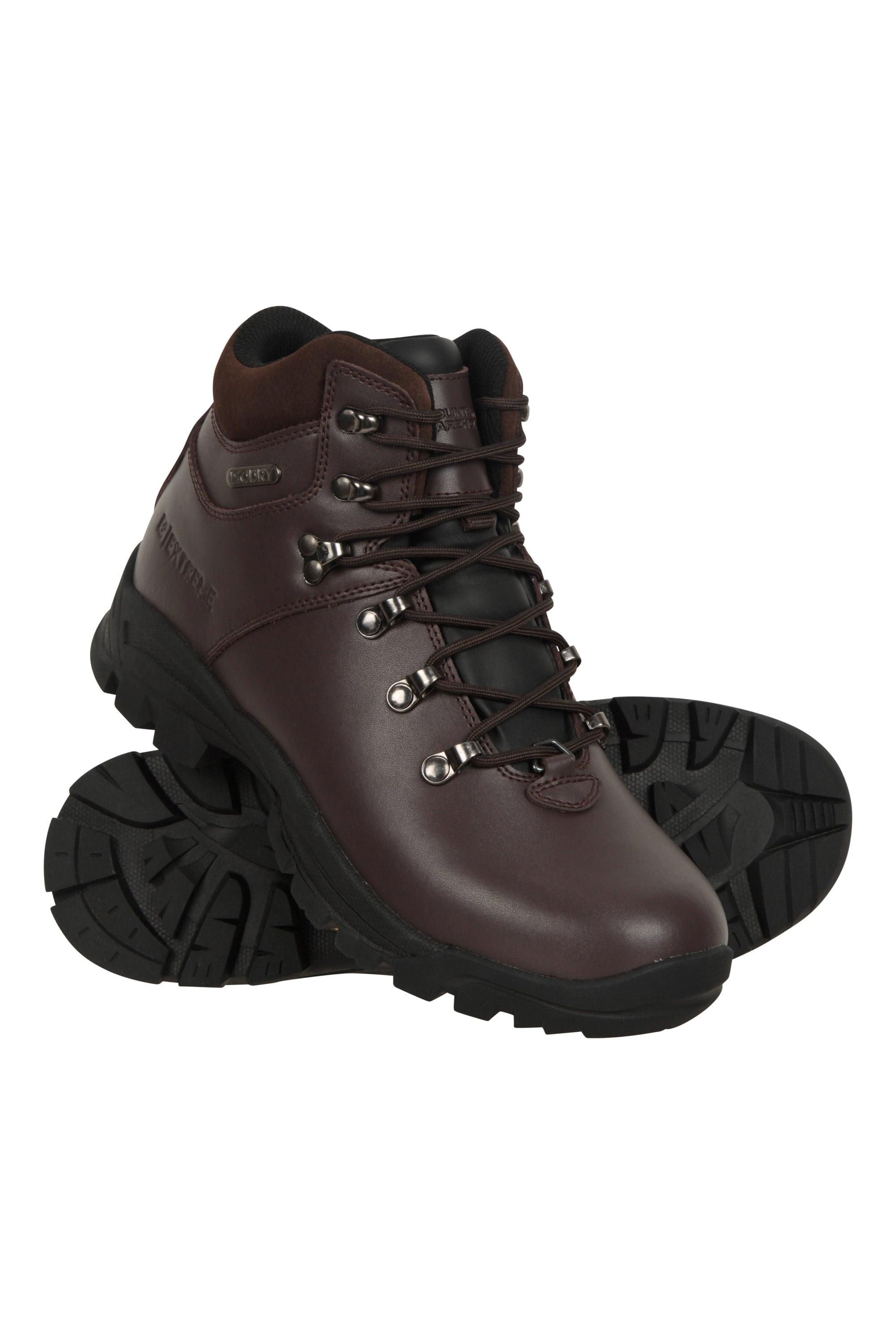 Latitude II Extreme Womens Waterproof Hiking Boots - Dark Brown