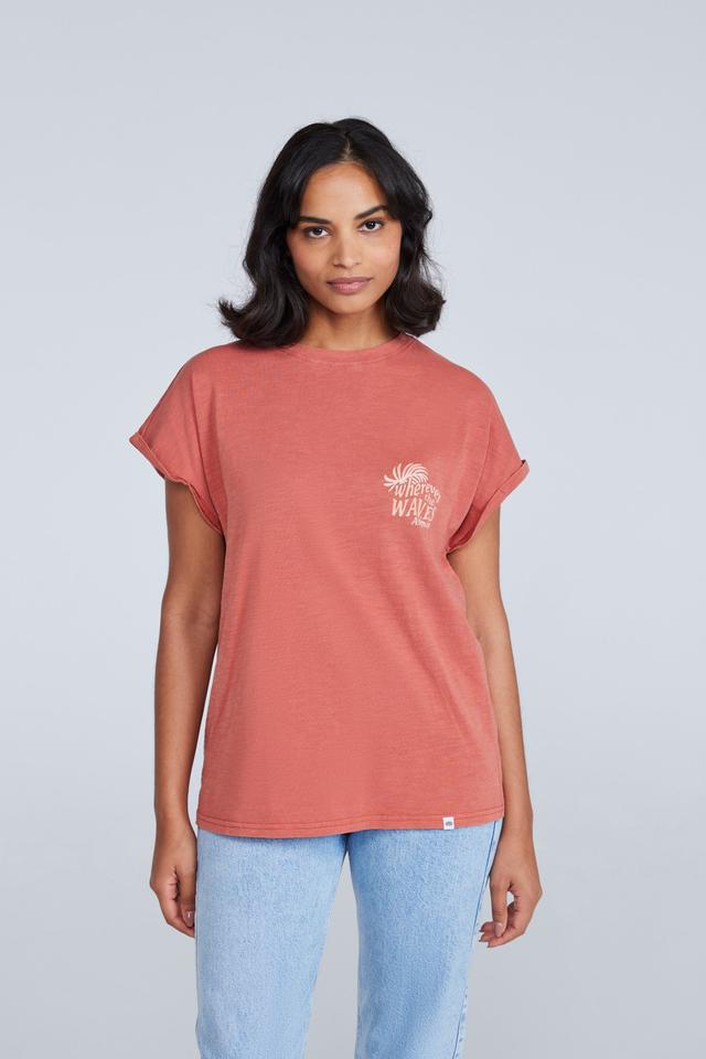 Holly Womens Logo T-Shirt - Orange