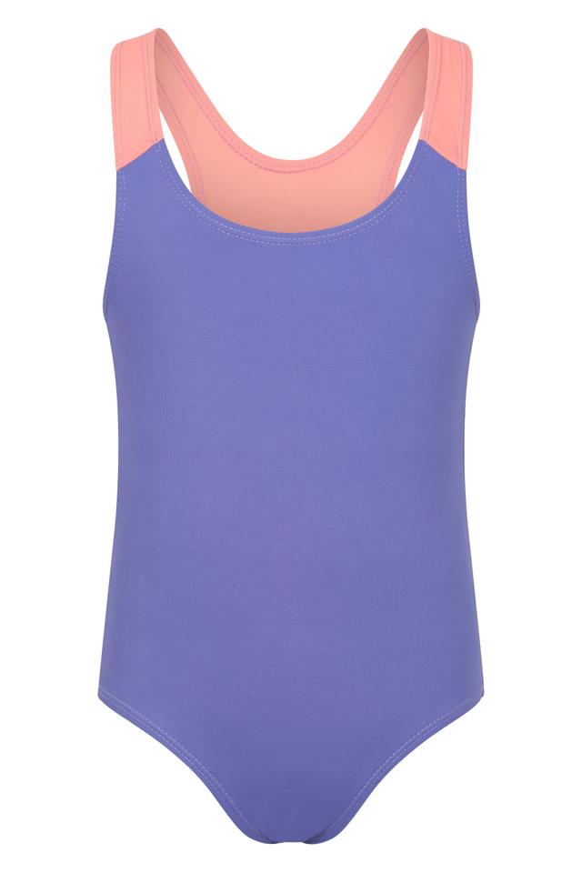 Sporty Kids Swimsuit - Purple