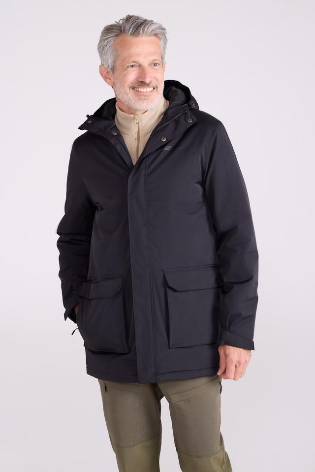 Ranger Mens Insulated Parka - Black