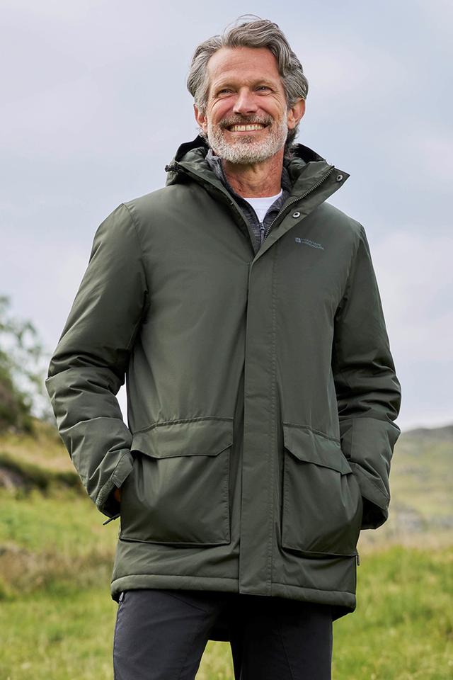 Ranger Mens Insulated Parka - Green