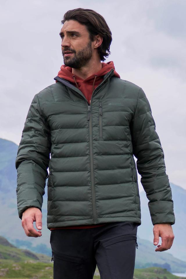 Trail Extreme Mens Down Jacket - Green