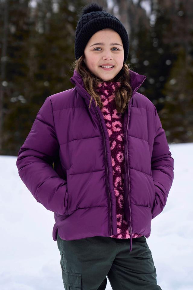 Lottie Kids Water-resistant Padded Jacket - Purple