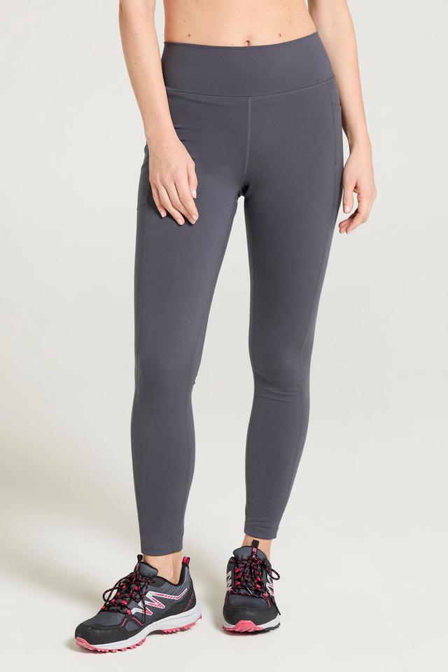 Breeze Womens Full Length Hiking Leggings - Grey