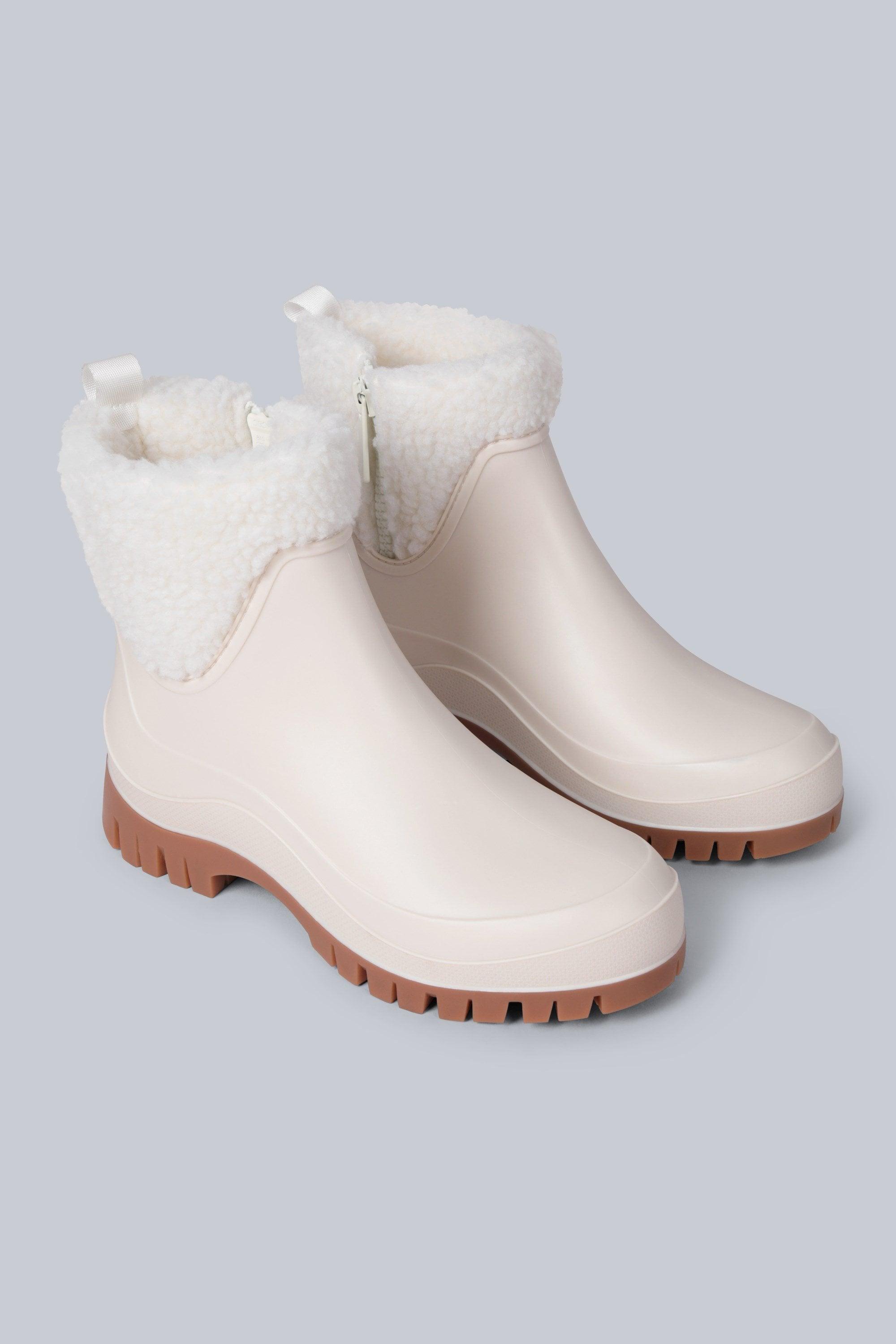 Lolah Womens Gumboots - Cream