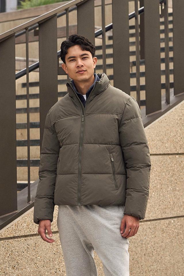 Volt Mens Puffer Jacket - Green