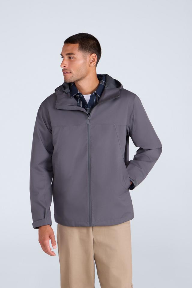 Elements Mens 2. 5 Layer Waterproof Jacket - Grey